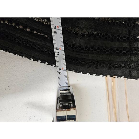 NWT NY&CO Black Fit & Flare Dress 6P - Picture 12 of 12